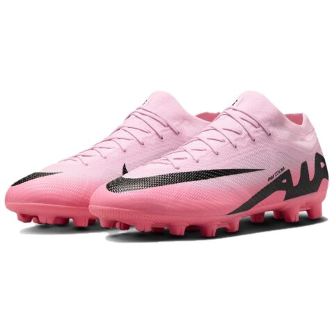 Nike Mercurial Vapor 15 HG Hard Ground Soccer Shoes Unisex Pink Black