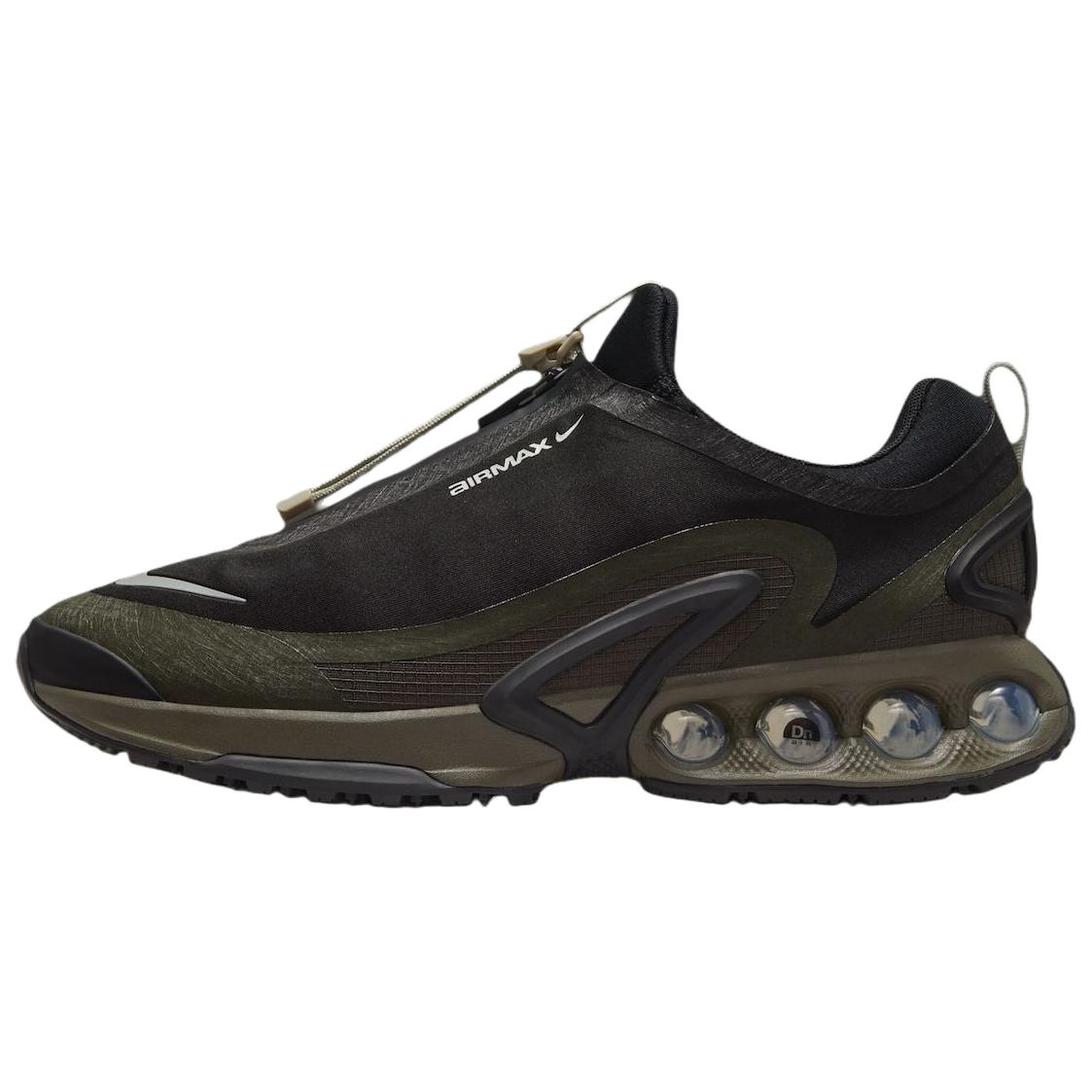 Nike Air Max Dn Rubber Casual Running Shoes Unisex Black Green