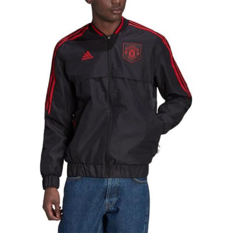 Adidas Manchester United ANTHEM Soccer Jersey Men’s Black