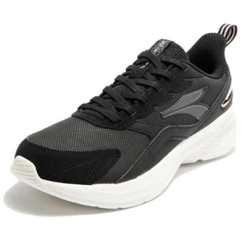 361° Slip Resistant Abrasion Resistant Low top Running Shoes Women’s Black White