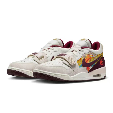 Jordan Legacy 312 Vintage Basketball Shoes Men’s Low Top Brown/White