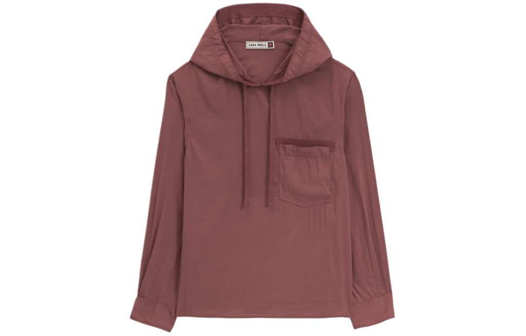 ZARA Polo Shirt Men’s Raspberry