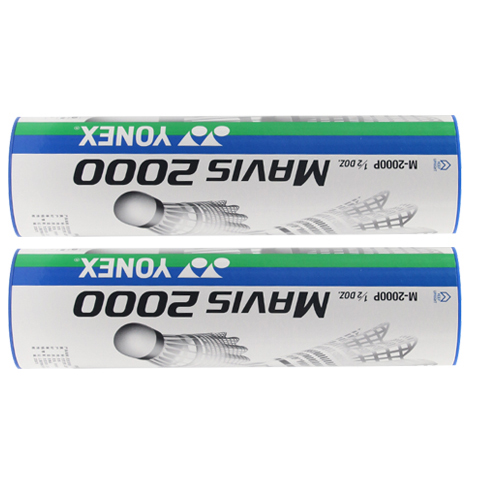 YONEX Mavis Collection M 2000 Nylon Shuttlecock 6 Pack Nylon Shuttlecocks