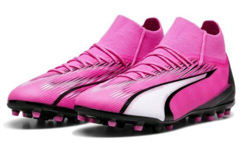 PUMA Ultra Pro Mg Football Boots ‘Pink White Black’