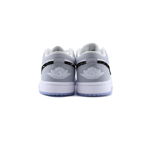 Jordan Air Jordan 1 Cool Black Slip Resistant Abrasion Resistant Slip Resistant Abrasion Resistant Low top