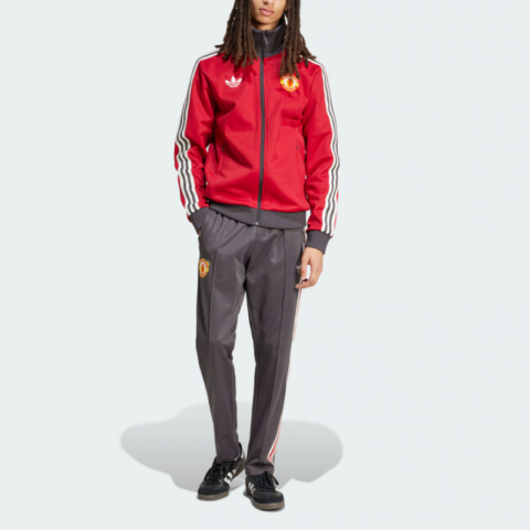 Adidas Originals Free Shipping With AdiClub Manchester United Originals Track Pants