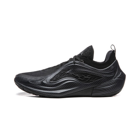 Li Ning JB4 Cushioning Slip Resistant Abrasion Resistant Breathable Rebound Grip Low top Basketball Shoes Men’s Black