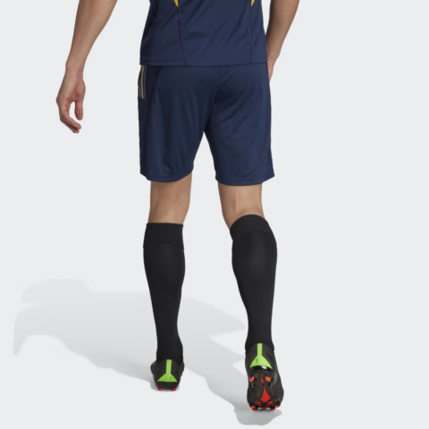 Adidas Real Madrid Soccer Bottoms Men’s Ink Blue Moderate Straight Fit Pants