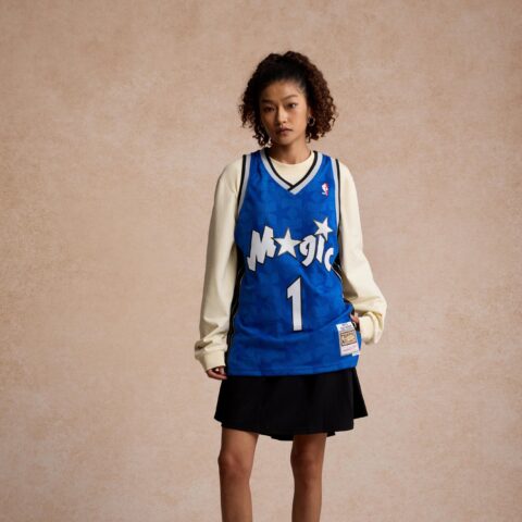 Mitchell Ness x NBA Swingman Basketball Jersey Unisex Blue