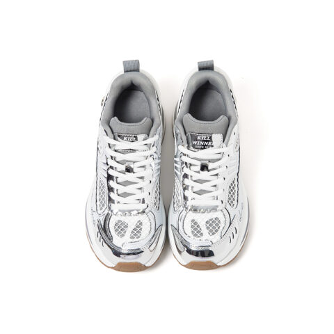 KILLWINNER Abrasion Resistant Coverage Height Increasing Low top Casual Running Shoes Unisex Silver
