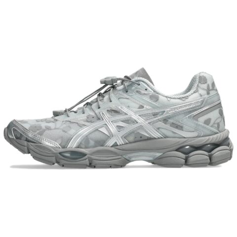 CECILIE BAHNSEN x ASICS Gel Cumulus 16 Mesh, Textile, Synthetic Leather Low top Running Shoes Women’s Gray Silver