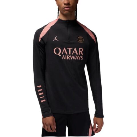 Jordan Paris Saint GermainDri FIT Football FW24 Strike Third Soccer Jersey Men’s Black