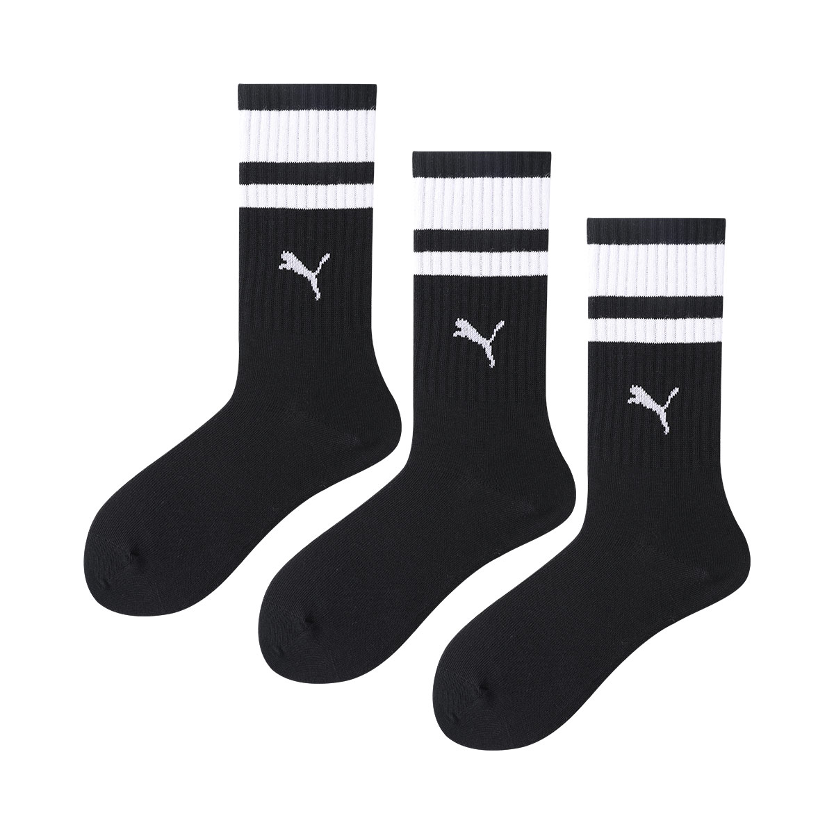 PUMA Knee High Socks Unisex 3 Pack