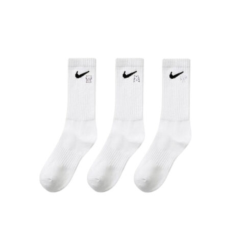 Nike Crew Socks Unisex 3 Pack White