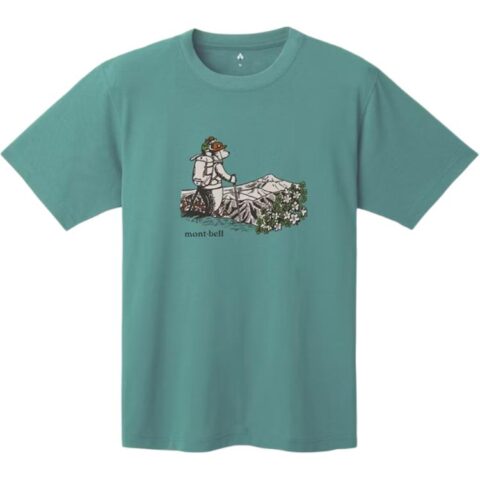 MONTBELL Quick Dry T Shirts Unisex
