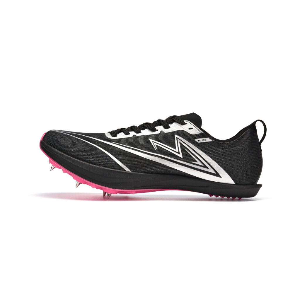 YINSUMAO Track & Field Competition Sprint Racing Training Running Shoes Unisex Phantom Black