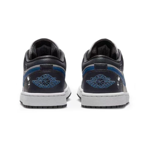 Jordan Air Jordan 1 Vintage Basketball Shoes Unisex Low Top Gray/Black
