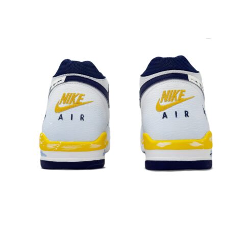 Nike Flight Legacy Abrasion Resistant Mid top Vintage Basketball Shoes Men’s Blue White