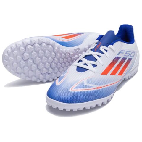 Adidas F50 Club Tf ‘White Solar Red Lucid Blue’