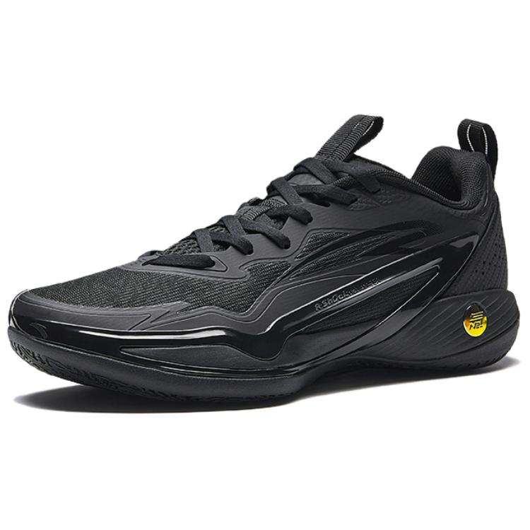 CHAOJIANTA Crazy 4 Breathable Lightweight Rebound Low top Basketball Shoes Men’s Basic Black