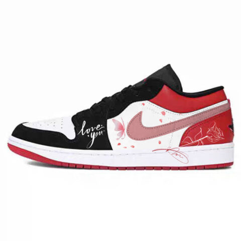 Jordan Air Jordan 1 Green Leaf Sunshine, Cute Panda Cushioning Slip Resistant Abrasion Resistant Breathable