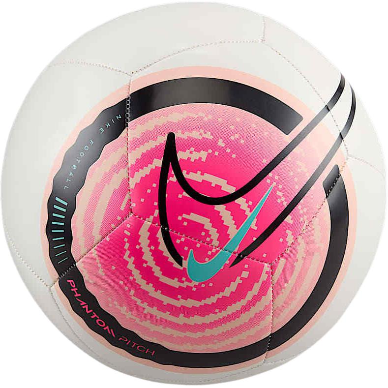 Nike Size 5 Soccer Ball Pu Unisex White Pink