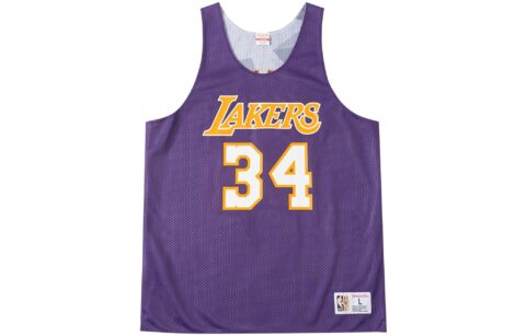 Mitchell Ness Basketball Jersey Unisex Purple