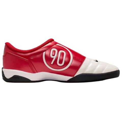 Nike Total 90 IIl Slip Resistant Abrasion Resistant Soccer Shoes Unisex White Red