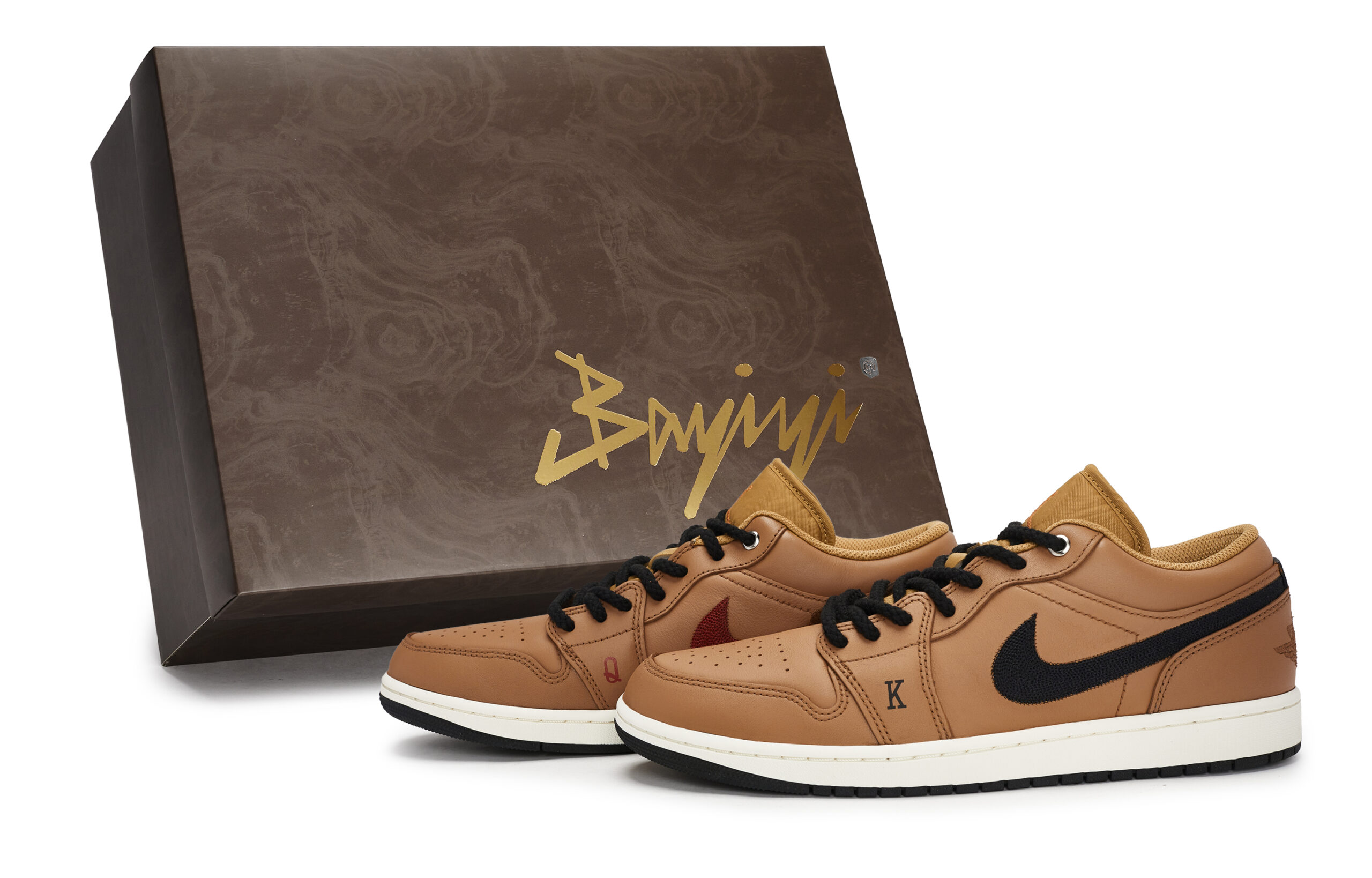 Jordan Air Jordan 1 Vintage Basketball Shoes Men’s Low Top Black/Brown/Umbra