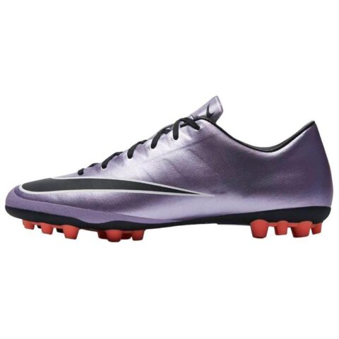 Nike JR MERCURIAL VICTORY V Comfortable Slip Resistant Abrasion Resistant Soccer Shoes Men’s Silver