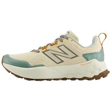 New Balance NB FRESH FOAM Garoé Abrasion Resistant Low top Casual Trail Running Shoes Women’s Beige Green