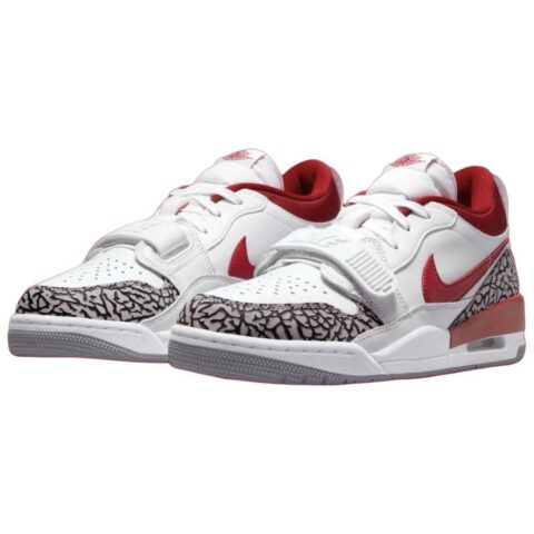 Jordan Legacy 312 Low White Cement Gym Red Women’s