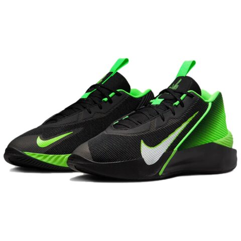 Nike Low top Basketball Shoes Men’s Black Green