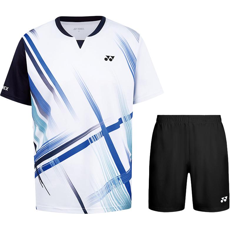 YONEX Badminton Jerseys Men’s V Neck Moderate