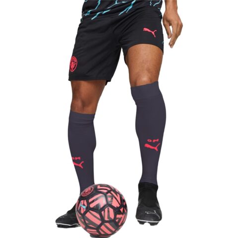 PUMA Soccer Bottoms Men’s Black Moderate Straight Fit Pants