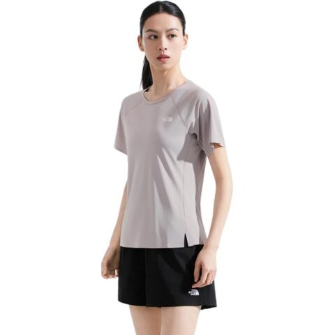 THE NORTH FACE SUN SMOOTH Quick Dry T Shirts Women’s 1OA/Moon Shadow Gray