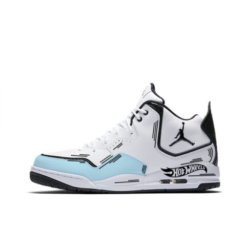 Jordan Courtside 23 Vintage Basketball Shoes Men’s Mid Top Blue