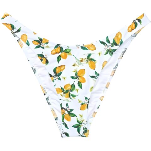 Victoria's Secret Swimming Shorts Women's Lemon Print