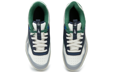 Nautica x Reebok BB4000 II Low top Vintage Basketball Shoes Unisex White/Dark Blue