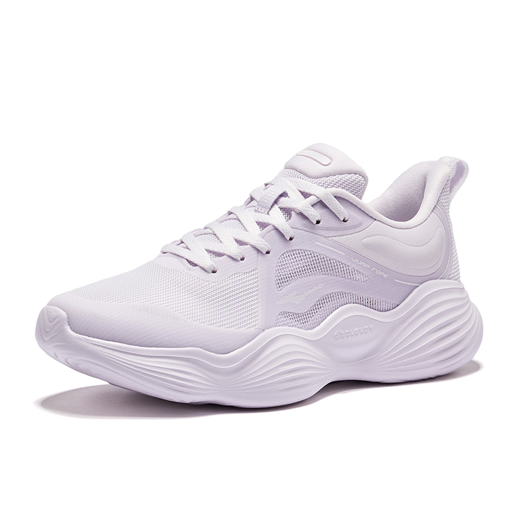 Erke Cushioning Slip Resistant Abrasion Resistant Low top Running Shoes Women’s Purple