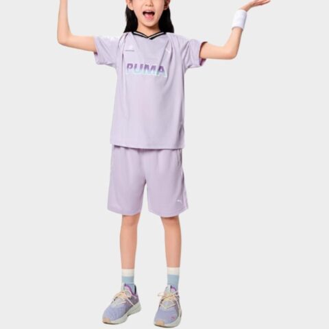 PUMA Casual Sportswear PERFORMANCE1948 Violet Teenagers