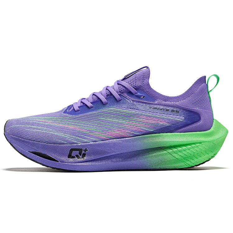 Erke Blue Environment 2.5 Cushioning Breathable Rebound Low top Running Shoes Men’s Aurora Purple Colorway
