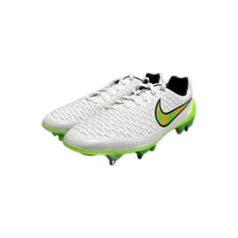 Nike Magista Opus SG Soft Ground Leather Abrasion Resistant Soccer Shoes Men’s Ivory White