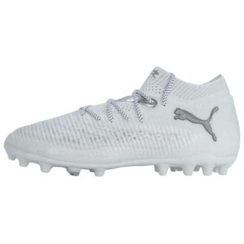 PUMA FUTURE 8 MG Multi Ground Fabric Abrasion Resistant Soccer Shoes Men’s White