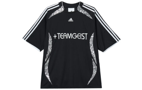 Adidas Teamgeist sequin-embellished jersey