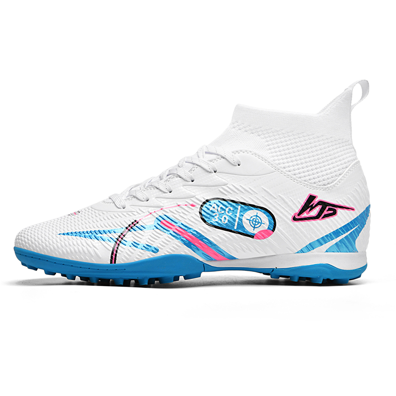 WEJIESS TF Turf Soft Ground Firm Ground Slip Resistant Abrasion Resistant Soccer Shoes Unisex
