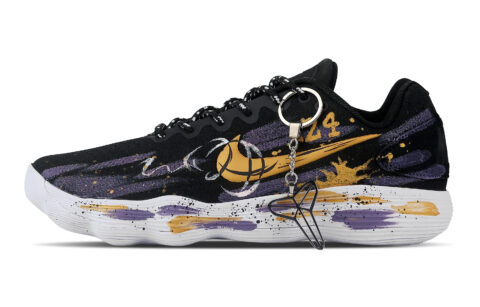 Nike Hyperdunk 2017 Purple Gold Legend, Heart Box Low top Basketball Shoes Men’s