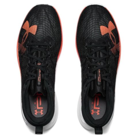 Under Armour Cushioning Low top Racing Running Shoes Unisex Black Orange
