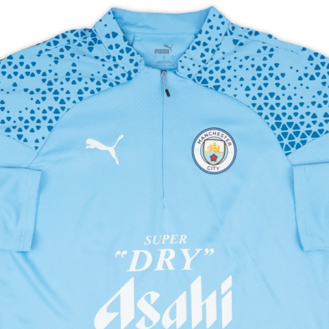 PUMA Manchester City Soccer Jersey Unisex Light Blue