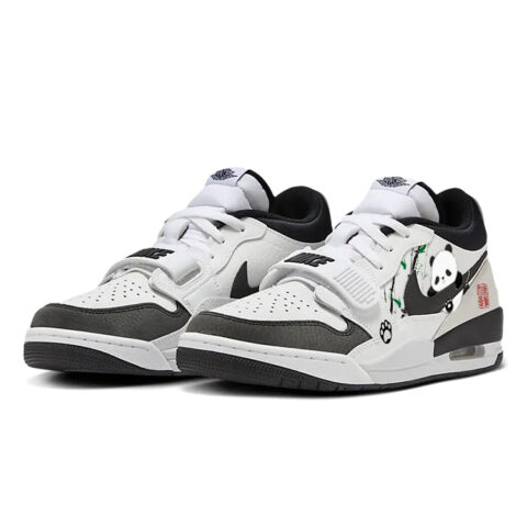 Jordan Legacy 312 Slip Resistant Abrasion Resistant Low top Vintage Basketball Shoes Men’s Black